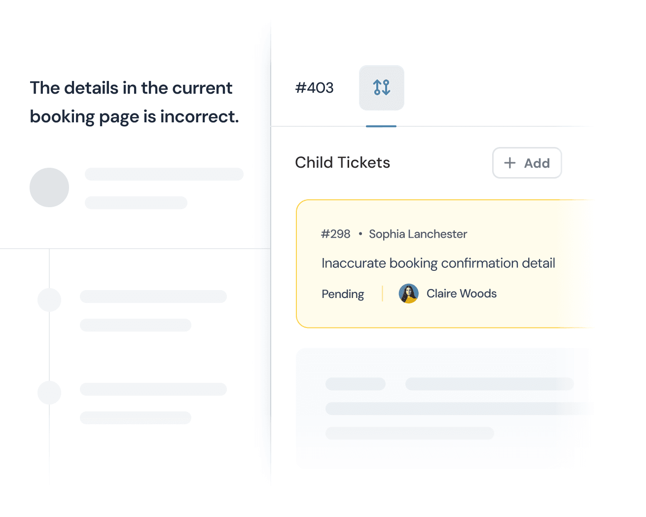 Tickets relacionados